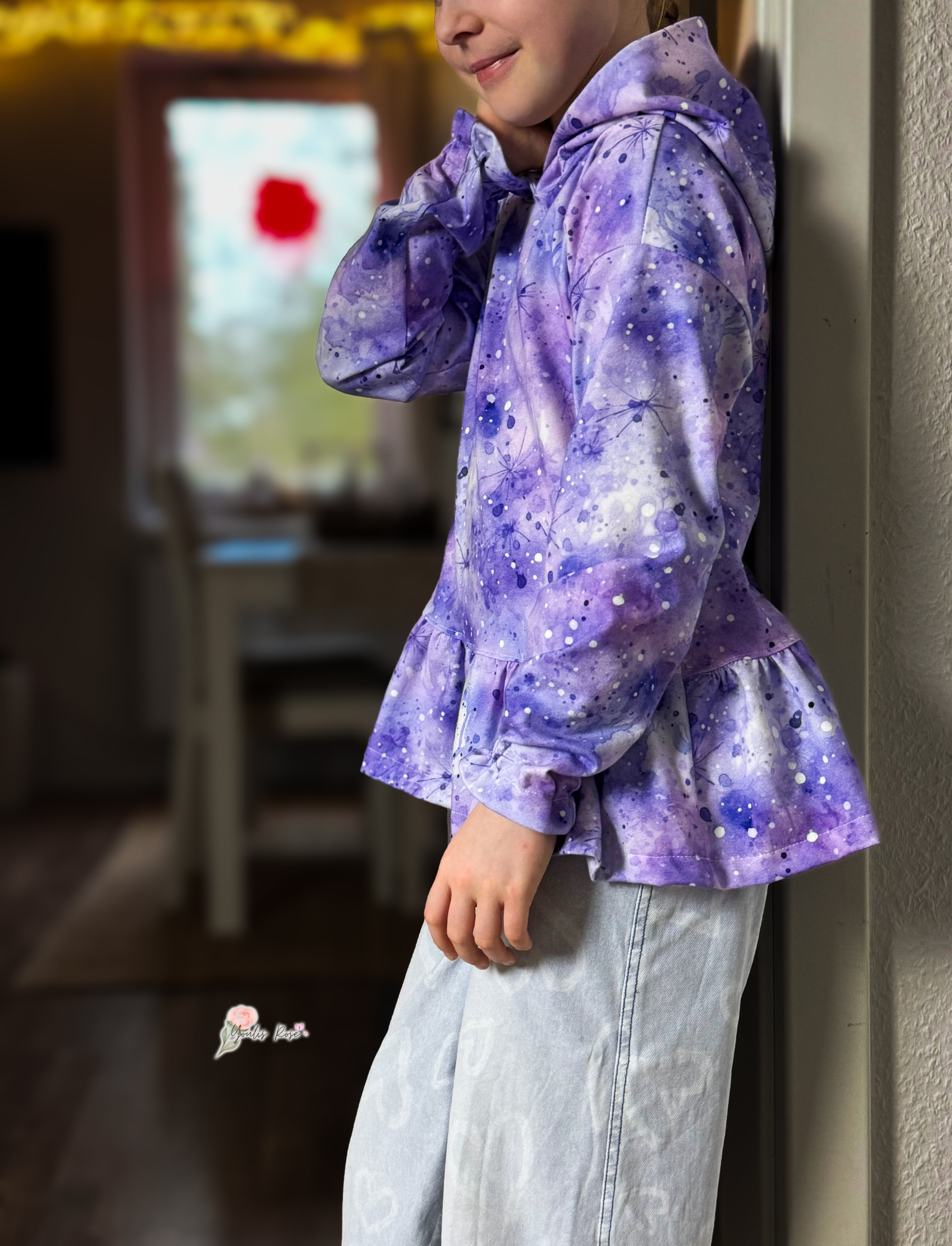 Lila Kombi Aktuellevorbestellung Stoff